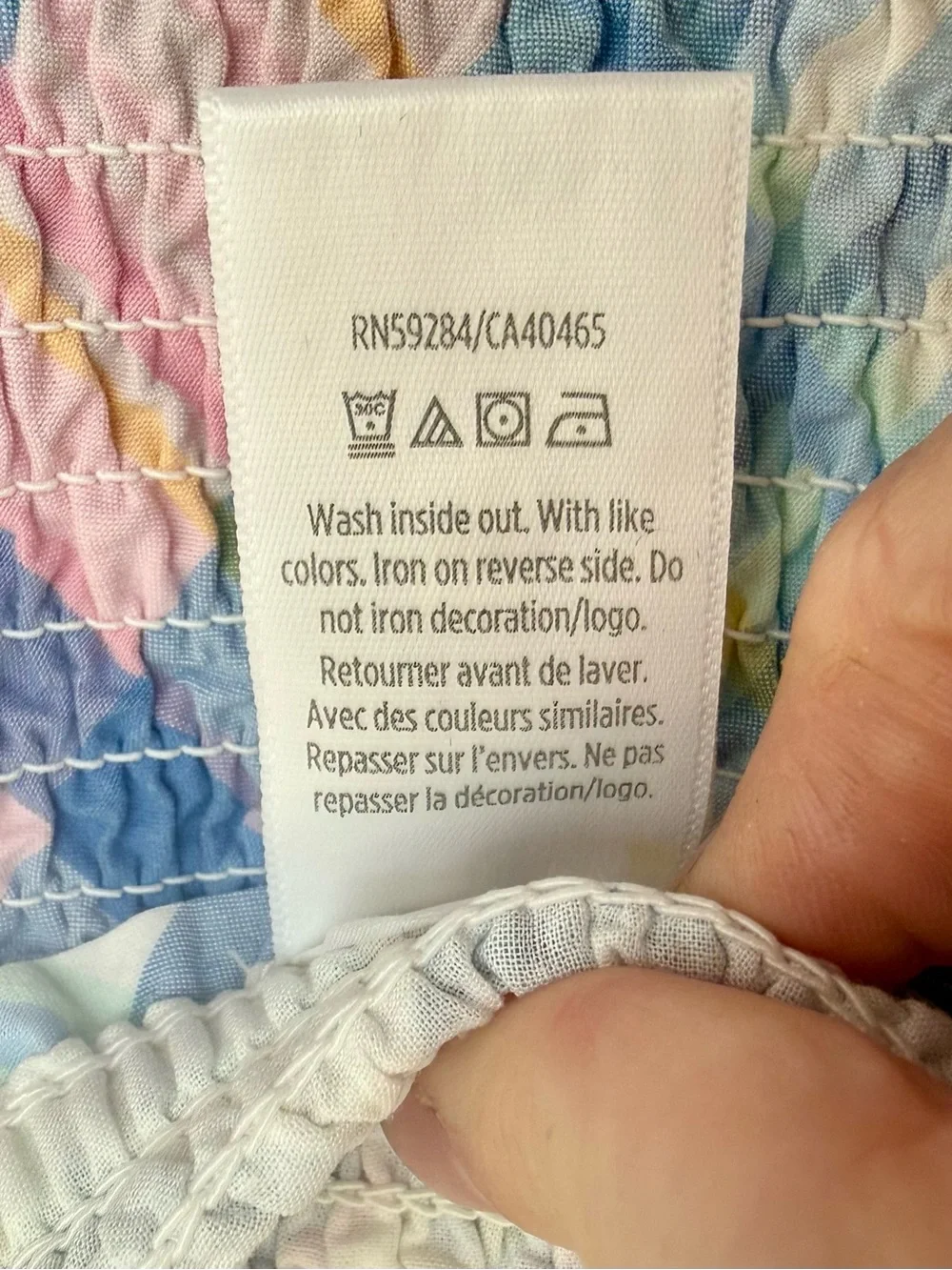 Gymboree smocked bodice